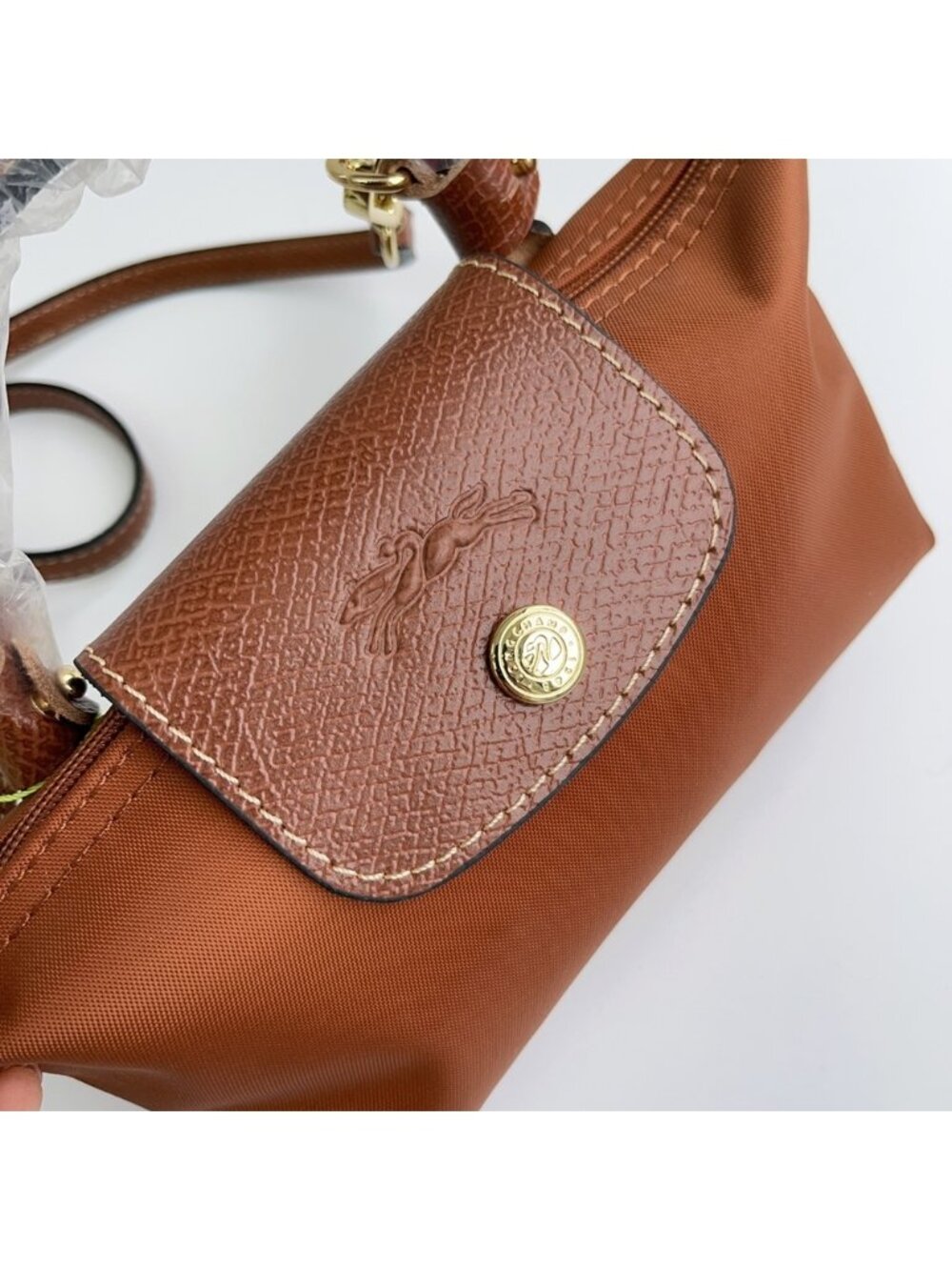 🍒Longchamp Brown Mini Crossbody Bag - Picture 6 of 7